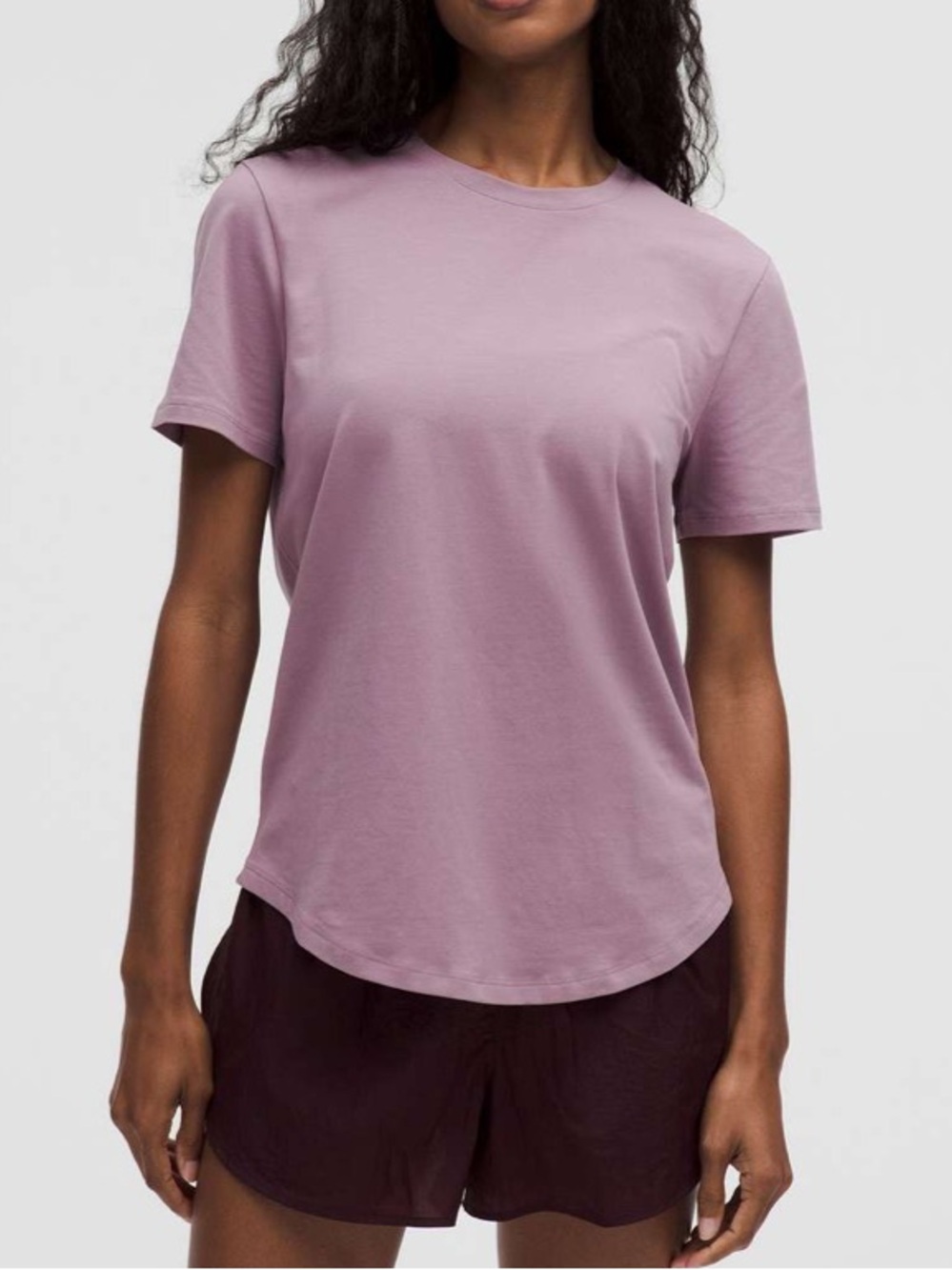 Lululemon Love Curved-Hem Crewneck T-Shirt